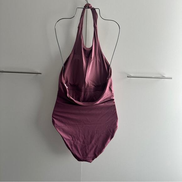 Andie Size L The Luzon One Piece Cactus Pink Swimsuit Modest Resortwear Poolside - Picture 4 of 8